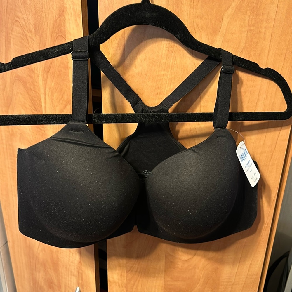 Soma front close racer back bra